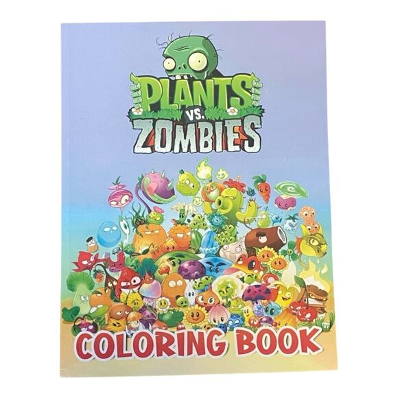 Plants vs Zombies Gift Basket | PvZ Plush Toys, Coloring Book, Stickers & More - Picture 2 of 11